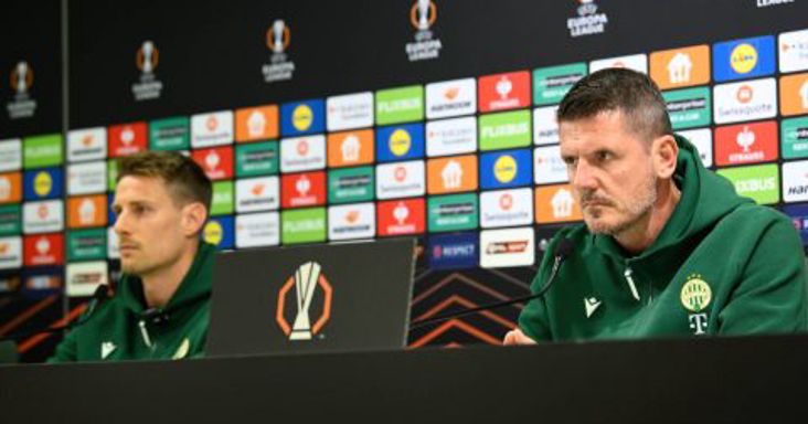 „Nagy meglepetés nem lesz” – mondta a Fradi Európa-liga-ellenfele a meccs előtt