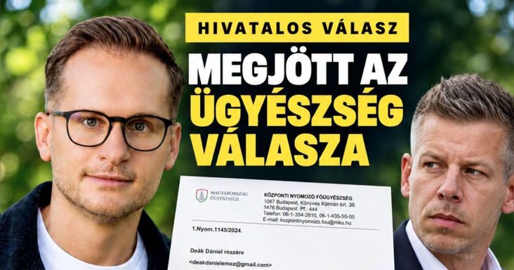 Bocsánatkérésre készülhet Magyar Péter: az ügyészség válasza Deák Dániel álláspontját erősíti