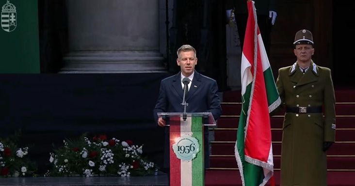 Magyar Péter: Aki Moszkvában keres támaszt, annak legyen 1956 intő figyelmeztetés