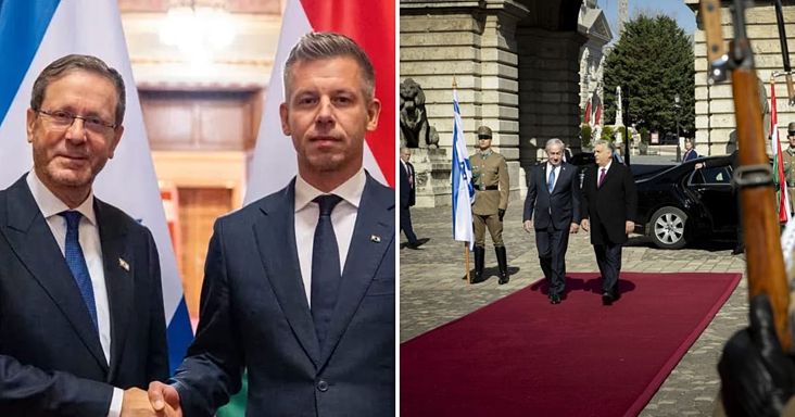 Az izraeli elnök magyarországi látogatása új helyzet Netanjahu számára is