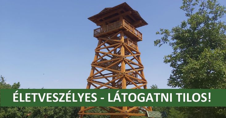 Életveszélyessé vált, ezért lezárják a magyarok kedvenc kilátóját