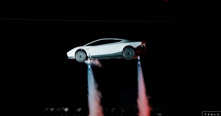 Repülni és fejjel lefelé közlekedni is tud a Tesla új autója