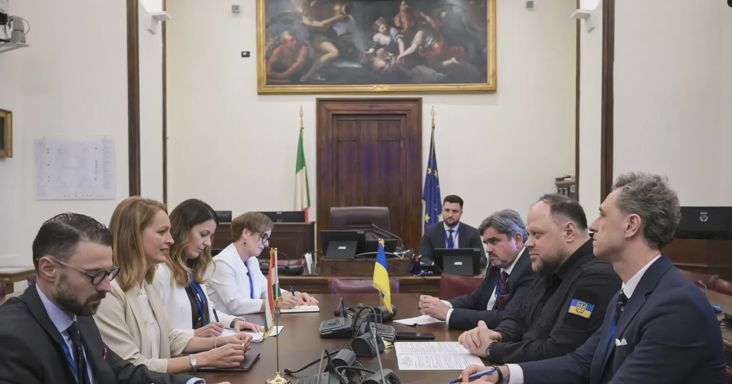 A háború kitörése óta először jött létre Magyarország és Ukrajna között házelnöki találkozó