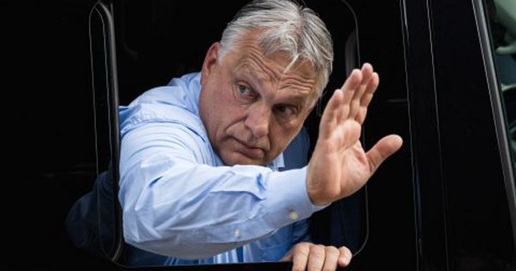 Párizsban talált rá a Telex Orbánra, nem akart nyilatkozni