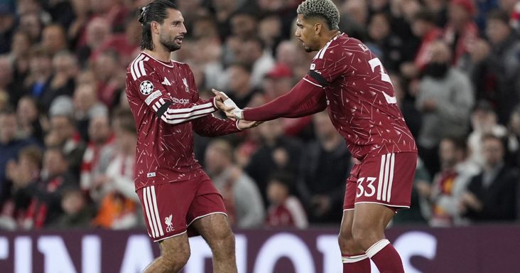 „Amint megérkeztem ide, rögtön láttam rajta...” – a Liverpool klasszisa a sajtónak áradozott Szoboszlairól