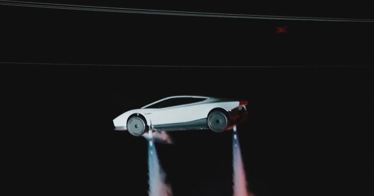 Repül a Tesla új autója, a Roadster