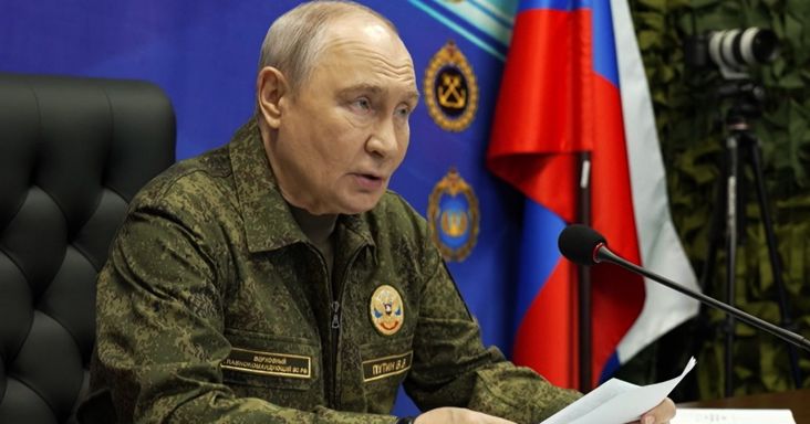 Vlagyimir Putyin: ez véleményem szerint politikai skizofrénia