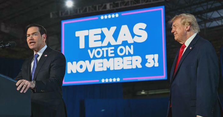 Trump egy hónapon belül harmadszor kampányolt Texasban