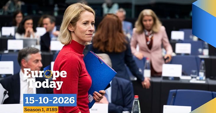 Europe Today: Kallas kizárólag az Euronewsnak nyilatkozik a sorsdöntő EU-csúcs kezdetén