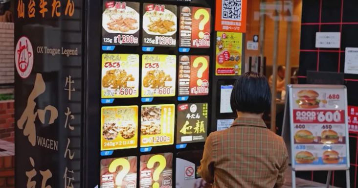 Japán automatáiban már ehető rovarokat, ruhákat és túlélőcsomagokat is lehet venni