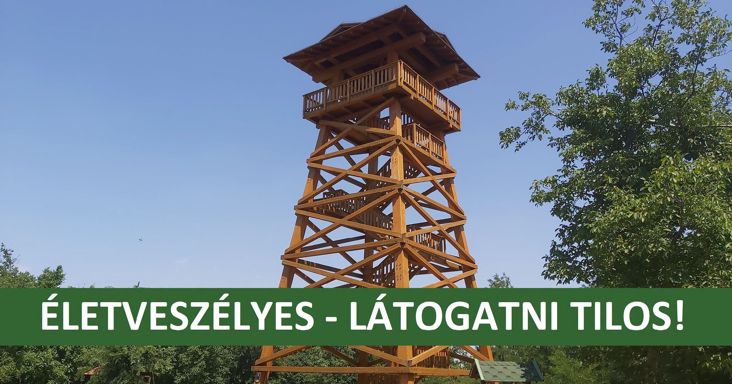 Összefognak a helyiek a Bati-kereszt kilátó újjáépítéséért