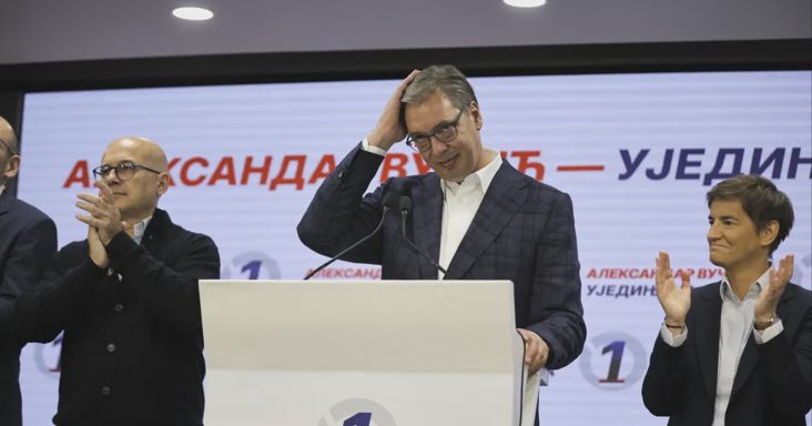 Vučić a választási vereségről: Egy szuverén ország elleni piszkos terv végrehajtói győztek