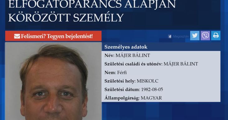 Haza fog jönni Magyarországra Májer Bálint