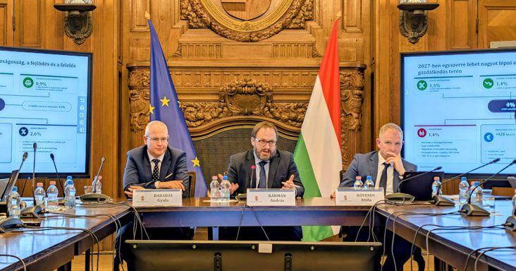 Kármán András a 2027-es költségvetésről: A nemzetközi energiaárak jelentik a legkomolyabb kockázatot