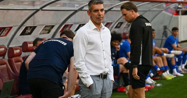 Kétszer legyőzte a Fradit, most az ellenfélnek súgott az edző