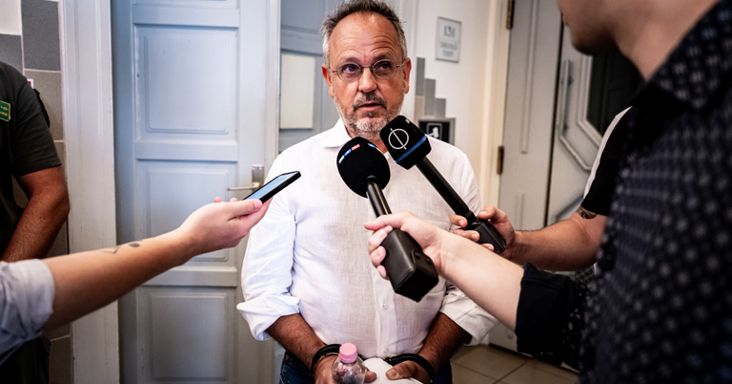 „Politikai koncepciós eljárás áldozata vagyok” – üzente a szegedi Csillag börtönből Bús Balázs
