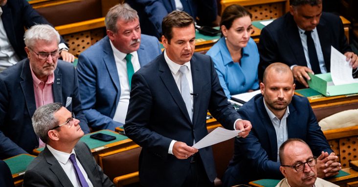 Németh Balázs bevallotta, a testbeszédből következtetett, mi történt Magyar Péter és Forsthoffer Ágnes között