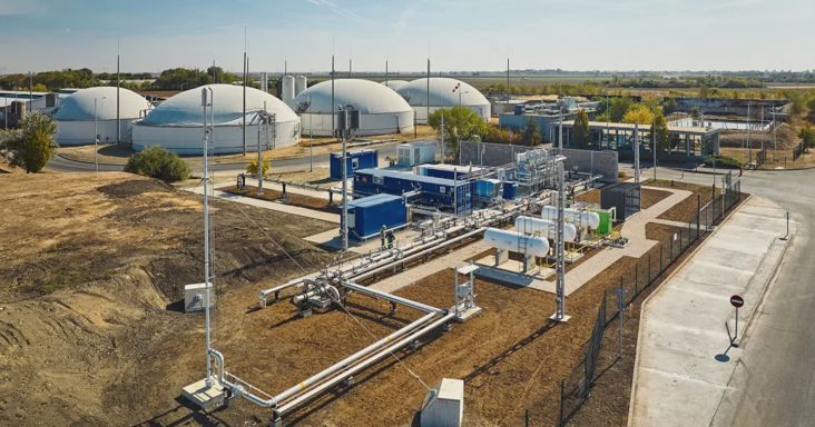 Trágyából és kukoricacsuhéból készít a gázvezetékbe táplálható metánt a Mol