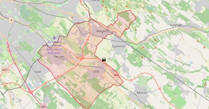 Hat autó ütközött az M4-esen Üllőnél, öt kilométeres torlódás alakult ki