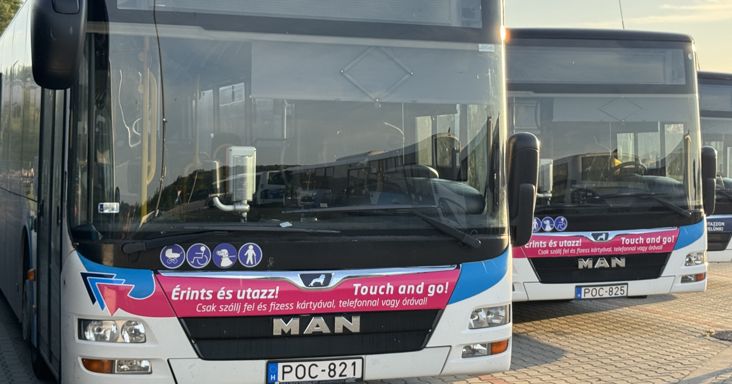 Tatabányán sikeres a teszt, hamarosan más vidéki városokban is megjelenhet az érintéses jegyvásárlás