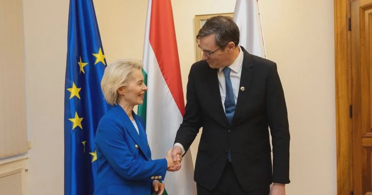 Ursula von der Leyen Karácsony Gergellyel is találkozott, szerinte a főpolgármester bátor