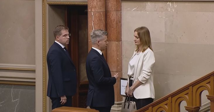 Forsthoffer Ágnes megmagyarázta, miért ment oda hozzá Magyar Péter a parlamenti szünetben
