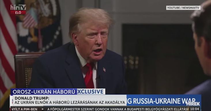 Donald Trump szerint gyalázatos, amit Zelenszkij csinált - HírTV