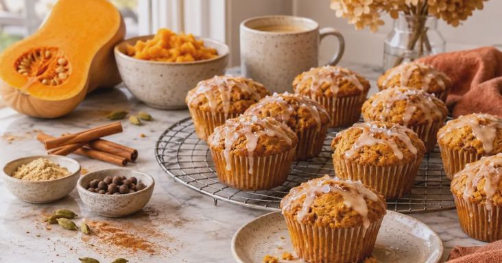 Sütőtökös muffin, amit egy különleges fűszer tesz ellenállhatatlanná