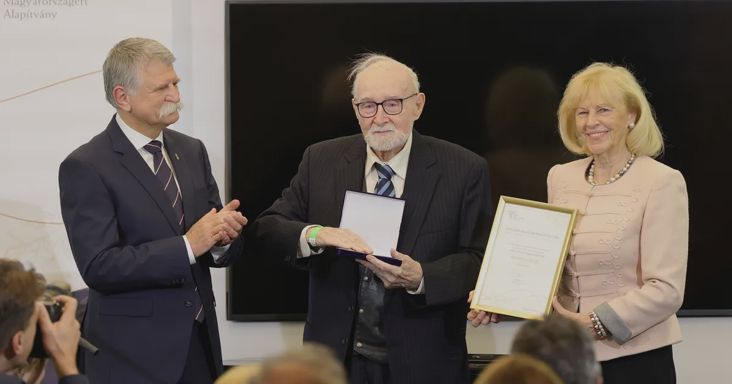 Baranyi László színművész kapta idén a Polgári Magyarországért Díjat