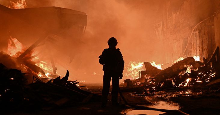 Halálos támadás érte Harkivot, több mint ötszáz drónt lőttek le az oroszok