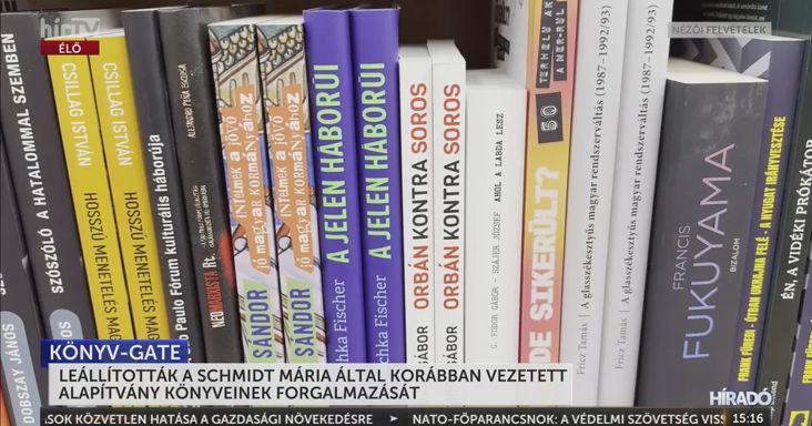 Visszatér a cenzúra korszaka? Schmidt Mária szerint diktatúrát idéz a könyvek betiltása