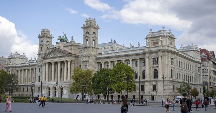 Már majdnem kész a Kúria Kossuth téri épületének 41 milliárdos rekonstrukciója