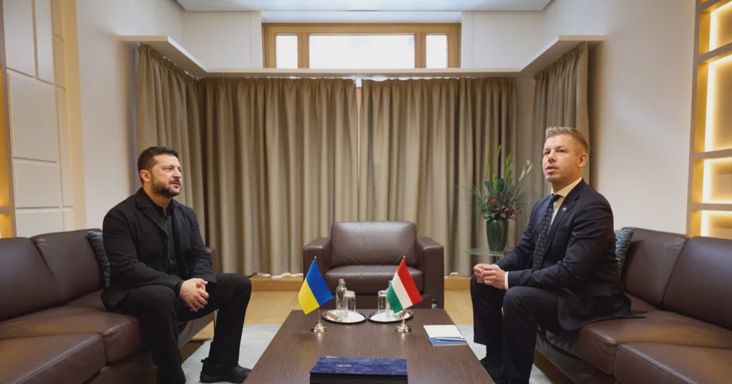 Így zajlott a Zelenszkij-Magyar Péter találkozó: videót osztott meg az ukrán elnök a tárgyalásról