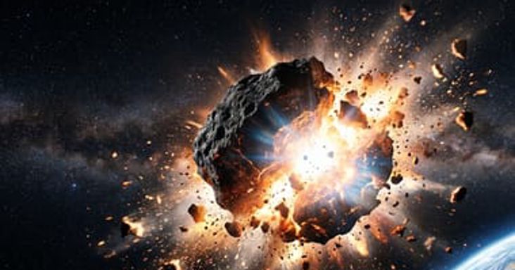 Atomrobbanást szimuláltak egy aszteroida közelében, az eredmény több mint biztató