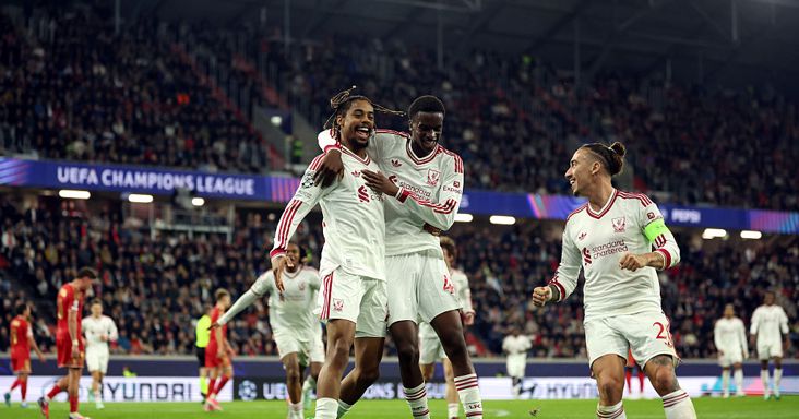 Kilencgólos meccsen nyert a Szoboszlai nélküli Liverpool a BL-ben