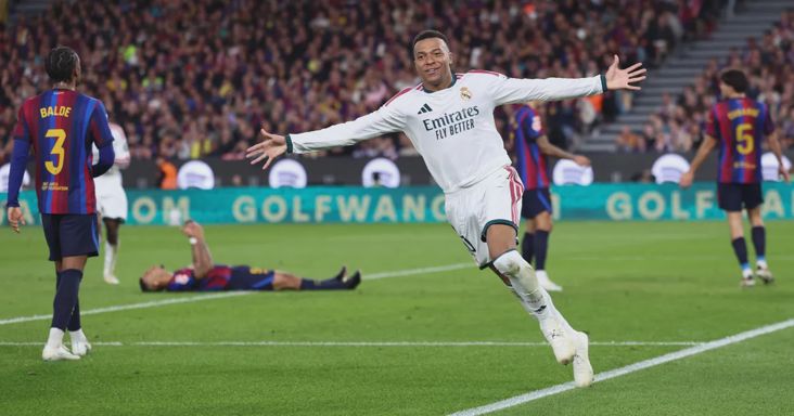 Mbappé volt az El Clásico hőse: a Real Madrid újra harcban a bajnoki címért