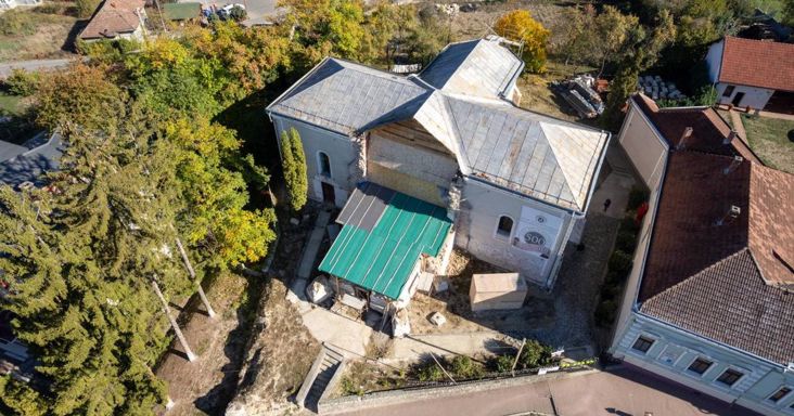 Száztízmillió forinttal támogatják a magyar adófizetők a szilágycsehi református templom leomlott tornyának újjáépítését