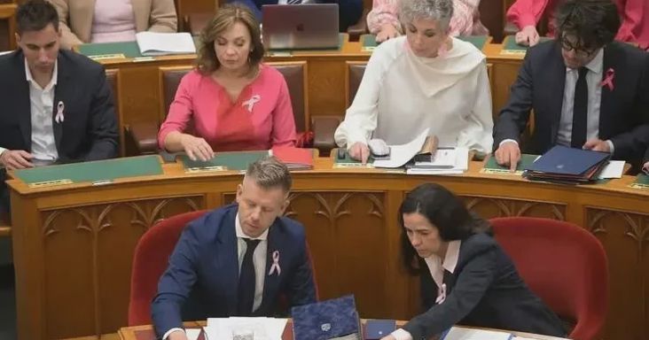 Megszavazta a pedofilvédő törvényt a Tisza, öt perc múlva jogállammá vált hazánk az EU szemében