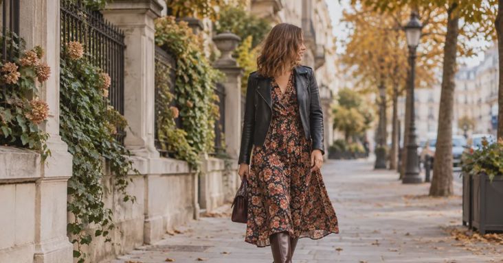 Virágos ruha ősszel? Így lesz a nyári kedvencből őszi szett