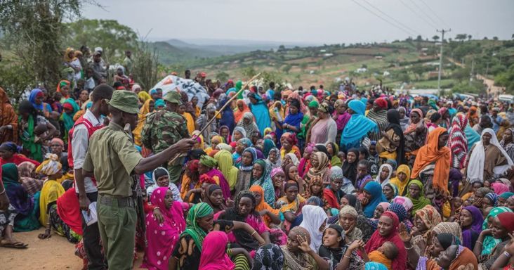 A Dél-Etiópiában kirobbant harcok miatt több tízezer ember menekült Kenyába
