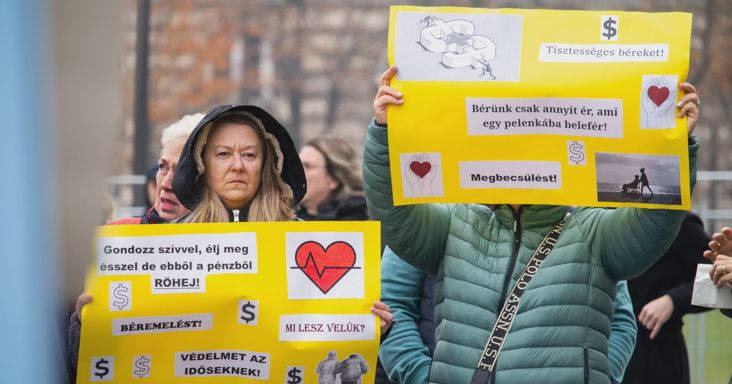 Előrelépés van, felzárkózás nincs – Reagáltak Magyar Péter bejelentésére a szociális dolgozók