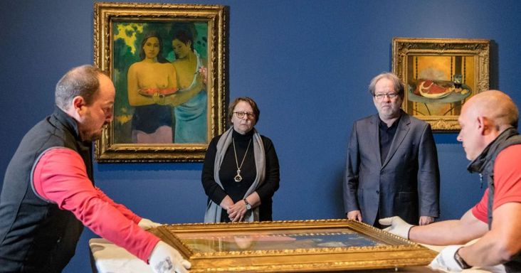 Megérkezett Gauguin egyik legfontosabb műve a Szépművészeti Múzeumba