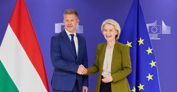 Von der Leyen fog beszédet mondani október 23-án Budapesten