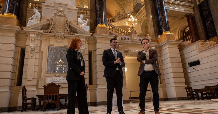 Évek óta lezárt épületbe jutottunk be, a 41 milliárdos projekt a jövőre nézve is iránymutató lehet