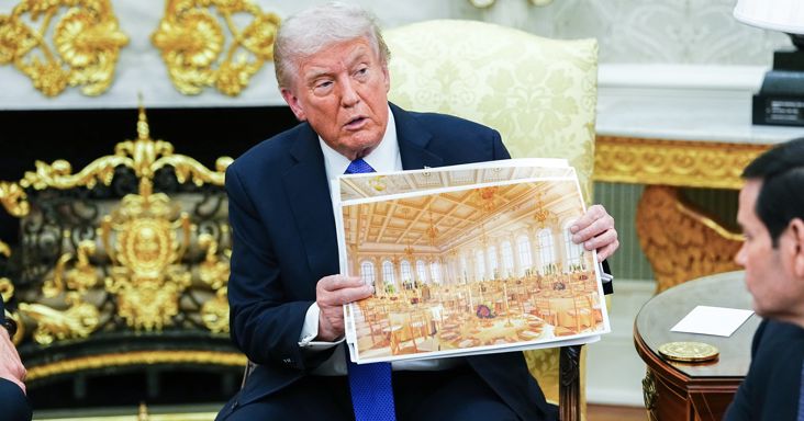 Kiderült, kik fizetik Trump szerelemprojektjét: csúcscégek döntik a pénzt az elnöki bálterembe