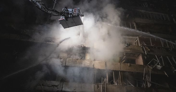 Újra orosz rakétatámadás érte Kijevet, két ember meghalt