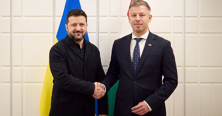 Magyar Péter szerint nem valószínű, hogy Zelenszkij Budapestre jön