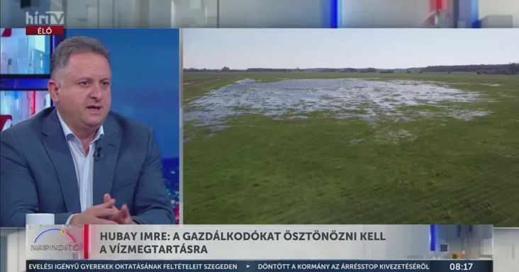 Átfogó, többéves vízmegtartási programot jelentett be Magyar Péter miniszterelnök